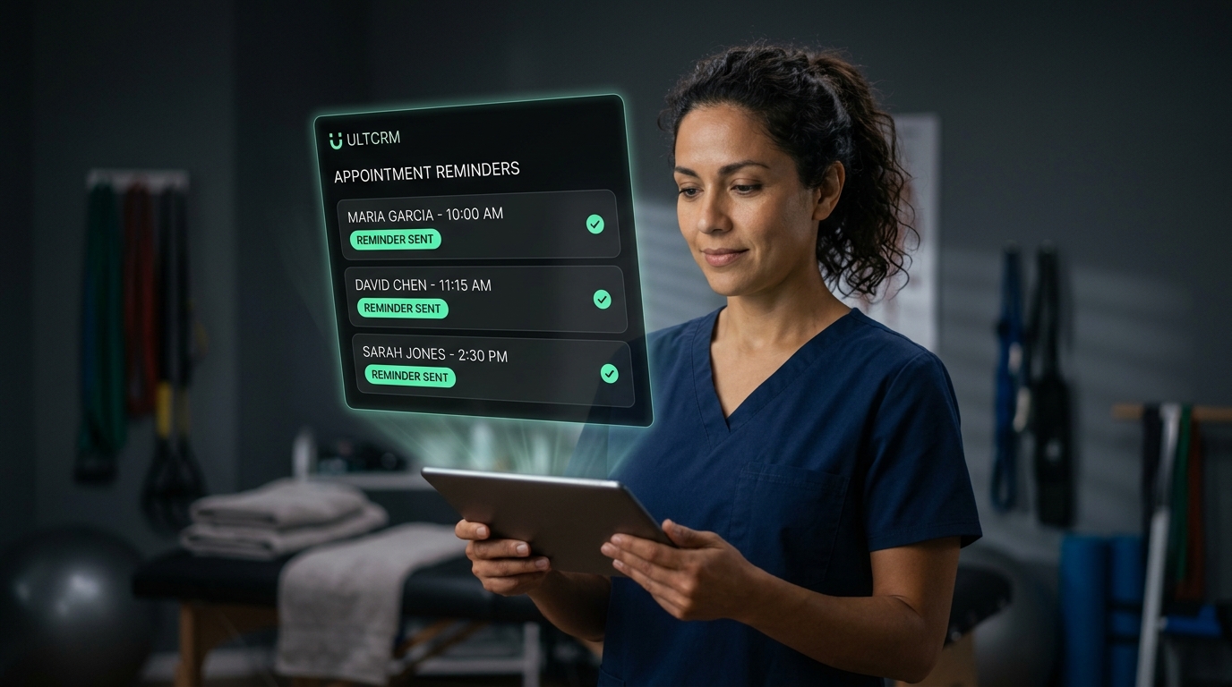 AI Appointment Setter completed by ULTCRM in Chiropractic Practices, the USA