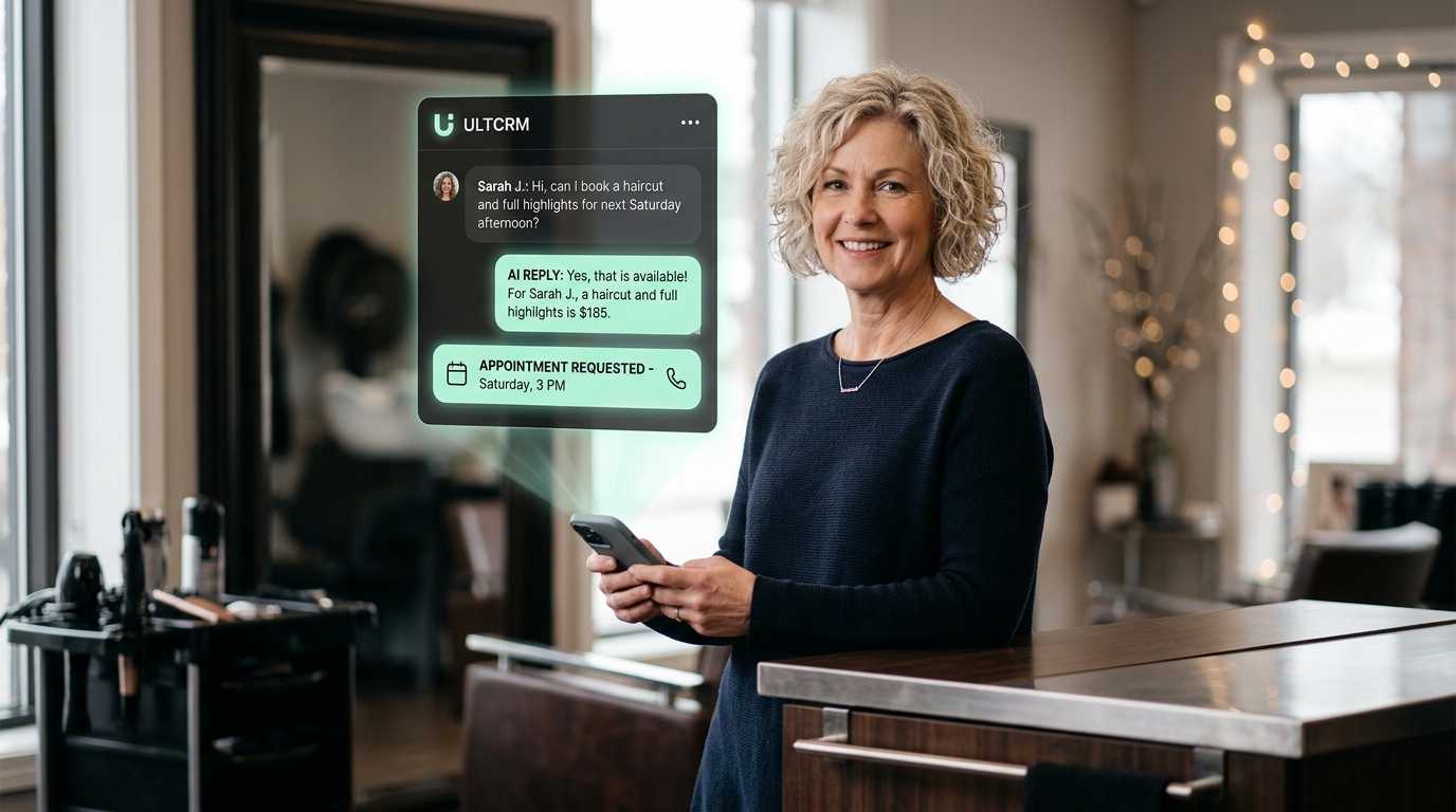 Professional software display at ULTCRM