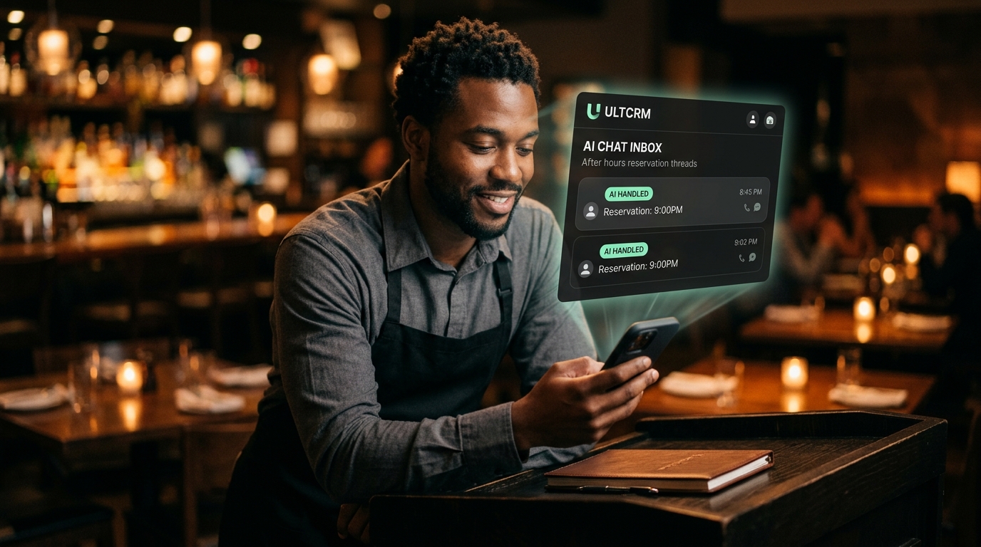 Scalable AI Chatbot for Business plan by ULTCRM for Nail Salons customers