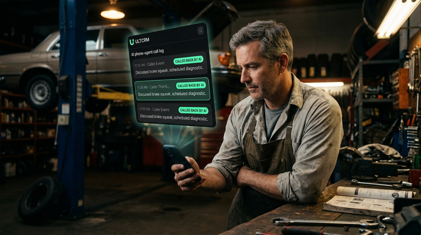 AI Appointment Setter performed by ULTCRM in Byron, Illinois