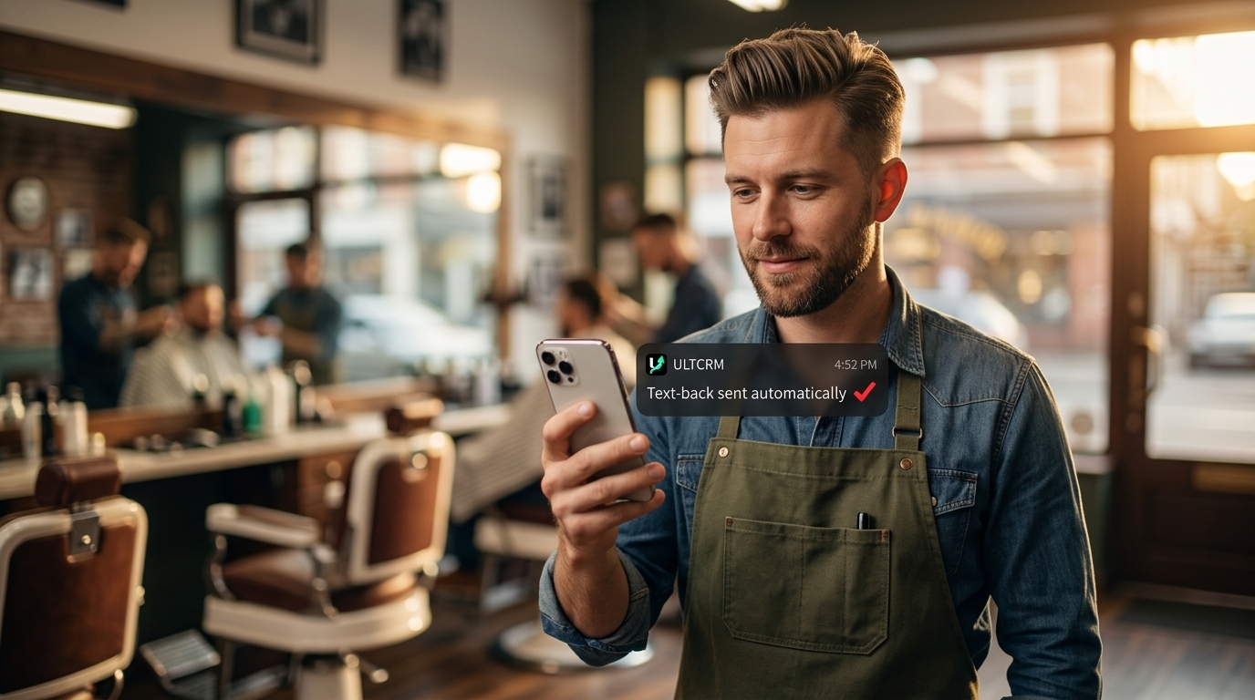 Innovative Missed Call Text Back from ULTCRM