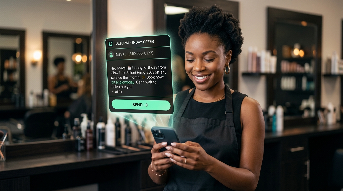 SMS Marketing from ULTCRM - Cherry Valley, Illinois