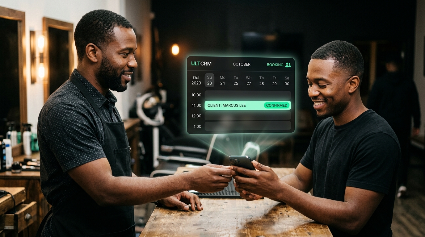 Online Booking & Scheduling provided by ULTCRM in Concrete Contractors, the USA